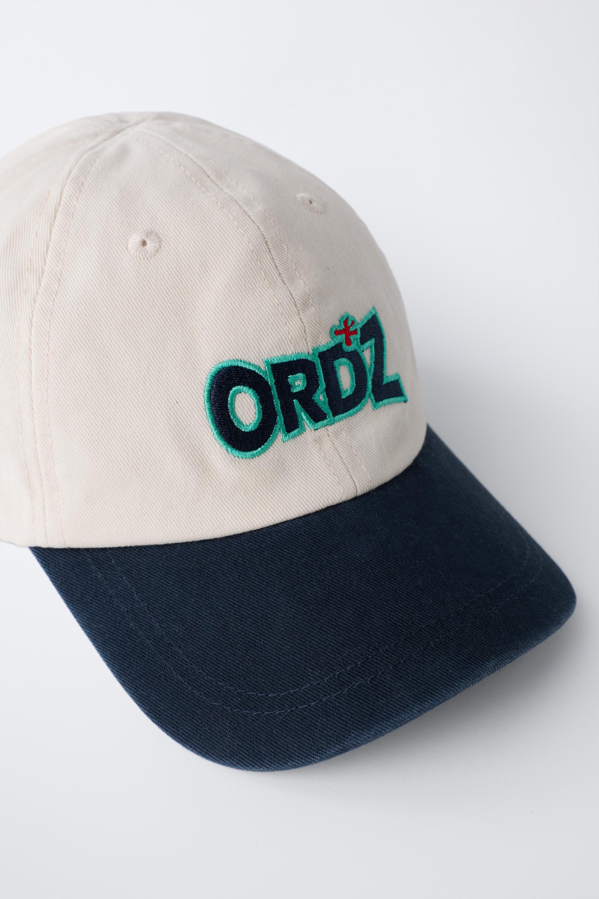 EMBROIDERED LOGO CAP
